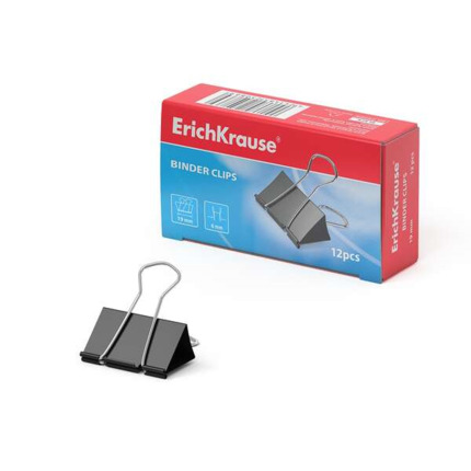 Erichkrause Pinzas para Papeles - Alambre de Acero de Alta Calidad - Resistencia Mejorada - Capacidad Hasta 70 Hojas - Resistente a La Corrosion - Color Metalico