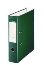 Esselte Archivador de Palanca Formato Folio - Lomo 75mm - Capacidad para 500 Hojas - Color Verde
