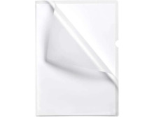 Esselte Caja de 100 Dossiers UÃ±ero - Formato Folio - PVC Flexible - Grosor 110 Micras - Color Transparente