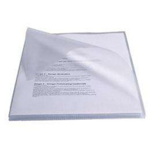 Esselte Caja de 50 Dossiers UÃ±ero PVC 250 Micras - TamaÃ±o A4 - Transparente