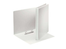 Esselte Carpeta Canguro Gama Basica 40mm - Mecanismo 2 Anillas Mixtas - Capacidad 380 Hojas A4 - Certificado Fsc - Color Blanco