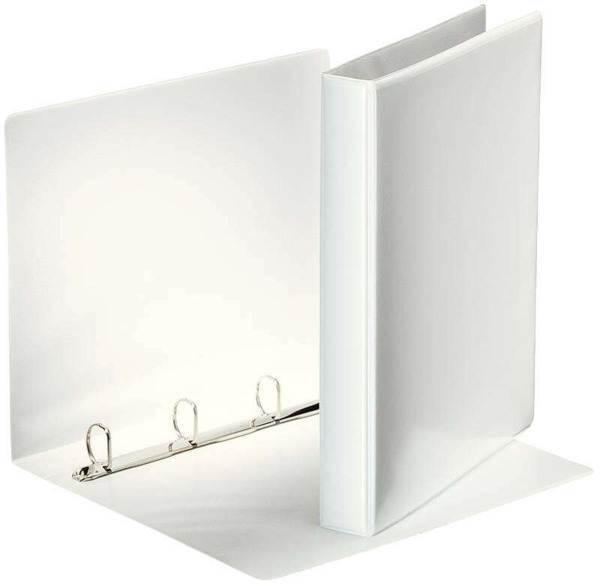 Esselte Carpeta Canguro Gama Basica A4 4 Anillas 4D 25mm - Color Blanco