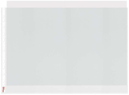 Esselte Fundas A3 PP Piel de Naranja Multitaladro-11 Transparente 80 Micras