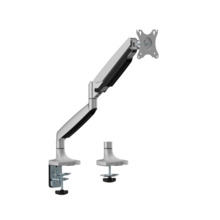 Ewent Soporte de Mesa con Brazo Articulado para Monitor hasta 45" - Giratorio e Inclinable - Gestion de Cables - Peso Maximo 15k