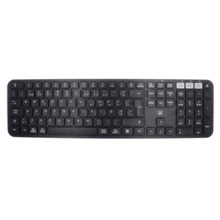 Ewent Teclado Inalambrico - Modo Ahorro de Energia - Disposicion Portuguesa QWERTY PT - Receptor USB-A 2.4Hz - 1x Bateria AAA (I