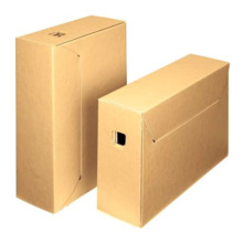 Fellowes Loeffs Pack de 50 Cajas de Archivo Definitivo - Libre de Acido 10 AÃ±os - Color Marron
