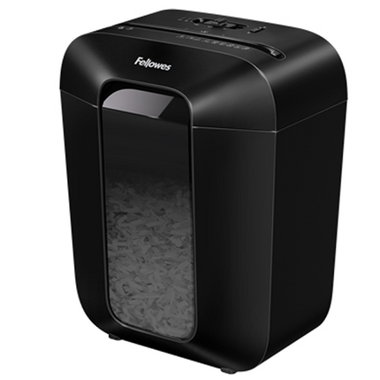Fellowes LX50 Destructora de Papel Manual Corte en Particulas - Destruye hasta 9 Hojas - 17L