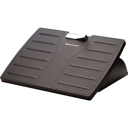 Fellowes Office Suites Reposapies Ajustable con Microban - 3 Ajustes de Altura - Tamaño de 444x333mm - Rango de Inclinación ha