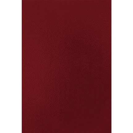 Fellowes Pack de 50 Portadas de Carton Simil Piel A4 - 750 gr - Color Rojo