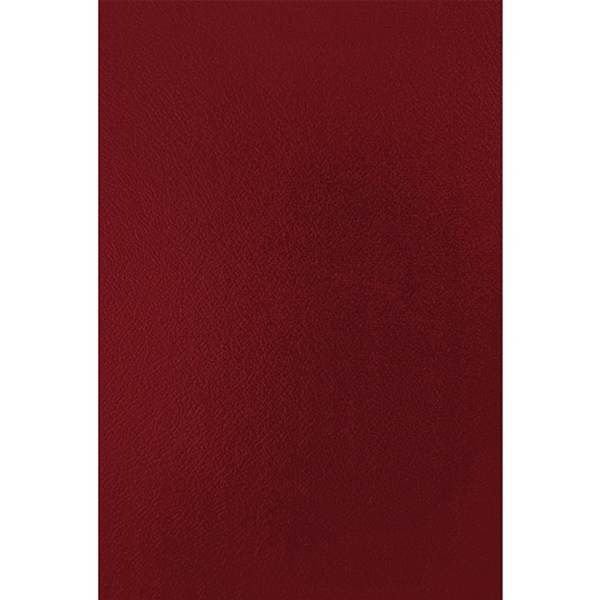 Fellowes Pack de 50 Portadas de Carton Simil Piel A4 - 750 gr - Color Rojo