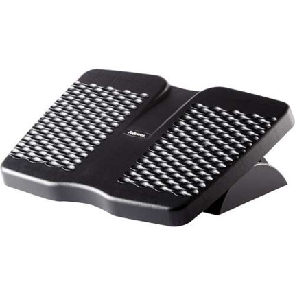 Fellowes Refresh Reposapies  - Plataforma con Ventilacion - 2 Ajustes de Altura - Plataforma Deslizante - Paneles de Gran Dimension