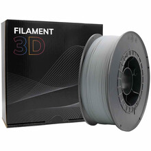 Filamento 3D PLA - Diametro 1.75mm - Bobina 1kg - Color Gris