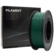 Filamento 3D PLA - Diametro 1.75mm - Bobina 1kg - Color Verde Oscuro
