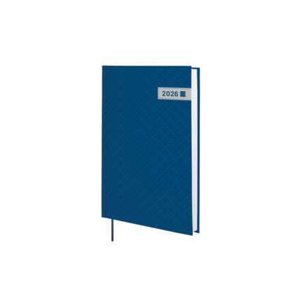 Finocam Dynamic Porto Agenda - Anual 2026 - Sin Cierre - Formato Y10 - 145x23x210mm - 1 Dia por Pagina - Color Azul