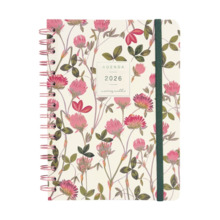 Finocam Moniquilla Agenda - Anual 2026 - Planificador - Cierre de Goma - Formato E10 - 155X212mm - Semana Vista Horizontal - Tem