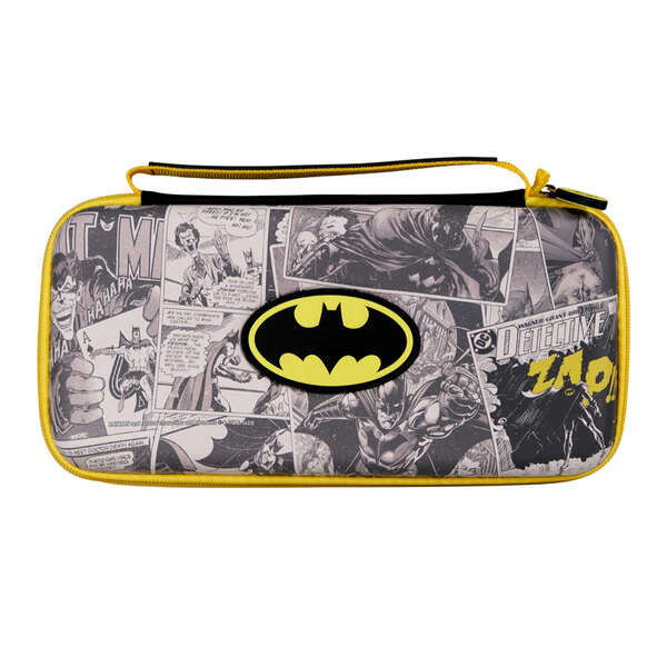 FR-TEC Bolsa Premium Batman con Caja de Juegos - Compatible con Todos los Modelos de Switch - Proteccion y Transporte de Alta Ca