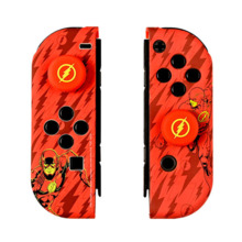 FR-TEC Combo Pack Carcasa Dura y Grips The Flash para Nintendo Switch - Caja de 16 Juegos - DiseÃ±o Unico y Agarre Mejorado - Co