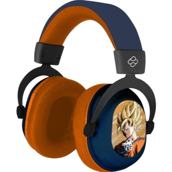FR-TEC Dragon Ball Auriculares Gaming Trimodo con Microfono Integrado - Bluetooth, USB 2.4Ghz y Jack 3.5 - Diadema Ajustable - A