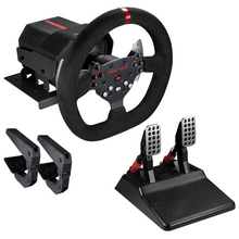 FR-TEC Volante con Force Feedback Force Racing Wheel - Tecnologia Forcesense - Aro de 26.5cm de Diametro - Pedales Regulables -