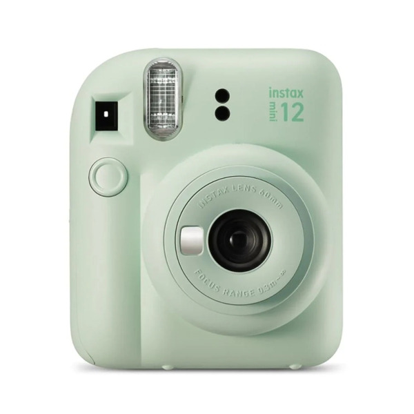 Fujifilm Instax Mini 12 Mint Green Camara Instantanea - Tamaño de Imagen 62x46mm - Flash Auto - Exposicion Automatica - Mini Es