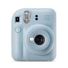 Fujifilm Instax Mini 12 Pastel Blue Camara Instantanea - TamaÃ±o de Imagen 62x46mm - Flash Auto - Exposicion Automatica - Mini E