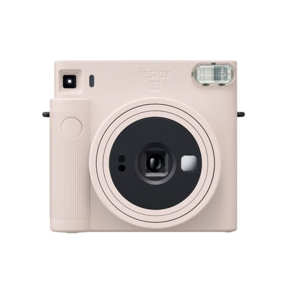 Fujifilm Instax Square SQ1 Camara Instantanea - TamaÃ±o de Imagen 62Ã62mm  - Exposicion Automatica - Color Blanco Tiza