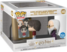 Funko Pop Moment Harry Potter Harry Potter y Albus Dumbledore con el Espejo de Erised - Set de Figuras de Vinilo - Altura 10.5cm