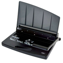 GBC Encuadernadora de Espiral Wirebind W15 - Capacidad de Perforacion 15 Hojas - Asa de Transporte - Mandos Sencillos y Faciles