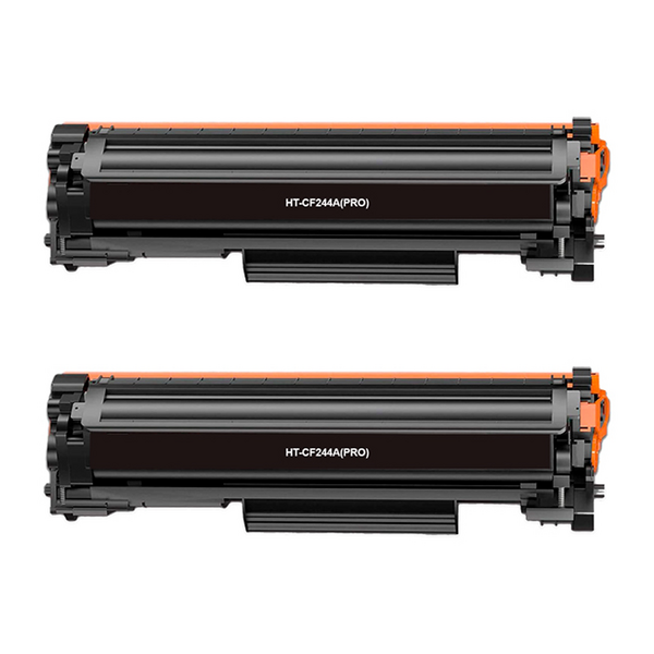 Generico HP CF244A Negro Pack de 2 Cartuchos de Toner - Reemplaza 44A