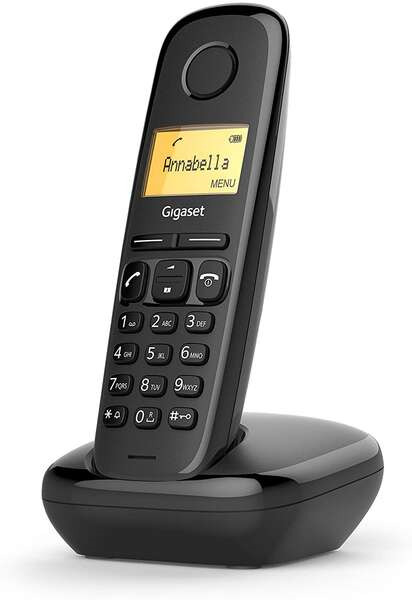 Gigaset A170 Telefono Inalambrico Dect con Identificador de Llamadas - Bloqueo de Teclado - Control de Volumen