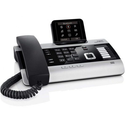Gigaset DX600A Telefono RDSI Sobremesa Bluetooth - 2 Llamadas Simultaneas - Pantalla 3.5 - Contestador Automatico