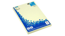 Global Notes inFO Bloc de 100 Notas Adhesivas con Cuadricula 150 x 100mm - Certificacion FSCÃ¢âÂ¢ - Color Amarillo
