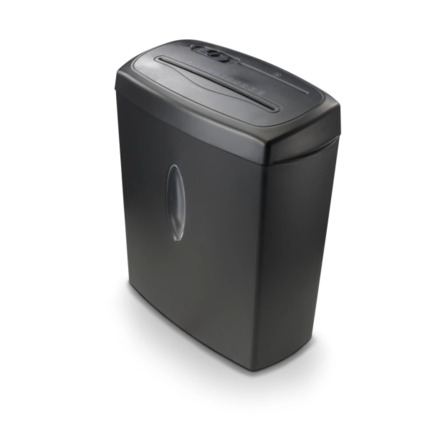 Hama Safe X100CD Destructora de Papel Manual - 460W - 15L - Destruye hasta 11 Hojas - Velocidad 2m/min - Corte Cruzado P-4 - Destruye Bandas Magneticas y Tarjetas - 39x34x17cm - Color Negro