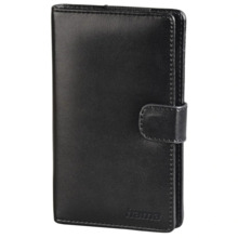 Hama Vegas Estuche para 5 Memorias USB - Universal - Cuero - 8.2x1.6x13.9cm - Color Negro