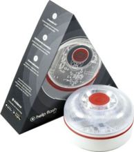 Help Flash IoT Baliza de Señalizacion de Emergencia V16 Conectada con DGT - Proteccion IP54 - Datos hasta Enero 2038
