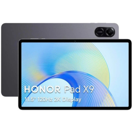 Honor Pad X9 Tablet 11.5" 2K 120Hz - 128GB - RAM 4GB - WiFI, Bluetooth 5.1 - Camara Principal 5MP - Bateria de 7250mAh - Color Gris