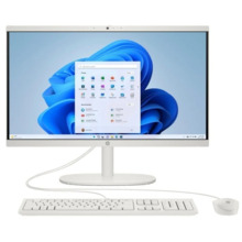 HP 22-DG0025NS All-in-One Intel N100 - 8GB DDR5 - 256GB SSD - 21.5" FHD - Windos 11 Home - Color Blanco + Teclado QWERTY (ES) y