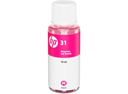 HP 31 Magenta Botella de Tinta Original - 1VU27AE
