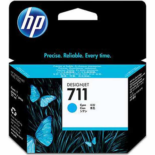 HP 711 Cyan Cartucho de Tinta Original - CZ130A