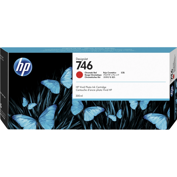 HP 746 Rojo Cartucho de Tinta Original - P2V81A