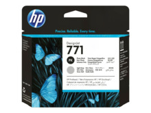 HP 771 Cabezal de Impresion Original - Negro Photo, Gris Light - CE020A