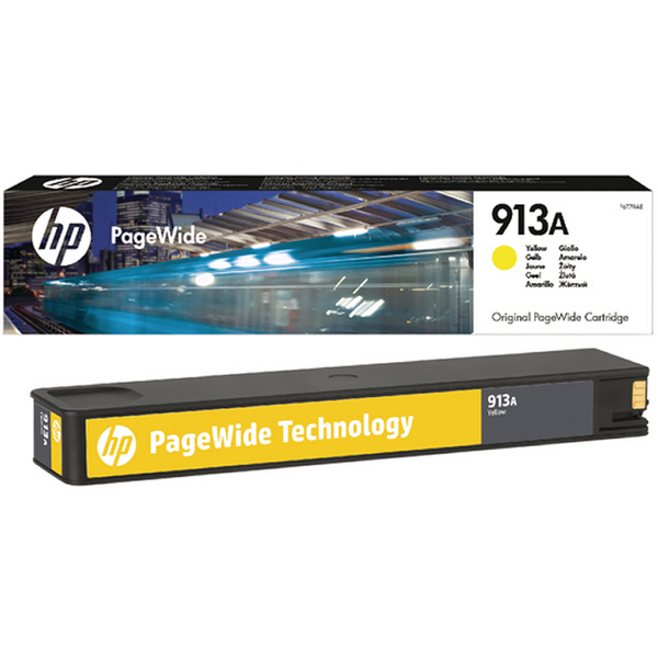 HP 913A Amarillo Cartucho de Tinta Original - F6T79AE