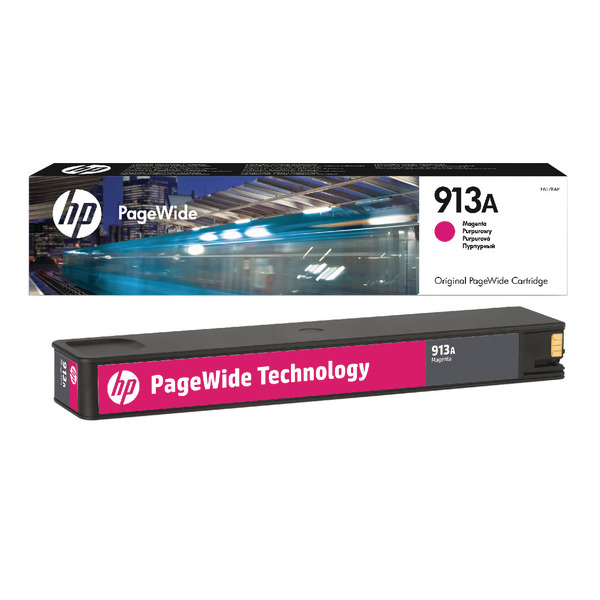 HP 913A Magenta Cartucho de Tinta Original - F6T78AE