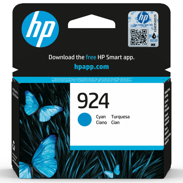 HP 924 Cyan Cartucho de Tinta Original - 4K0U3NE