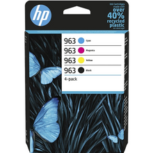 HP 963 Pack de 4 Cartuchos de Tinta Originales - 6ZC70AE