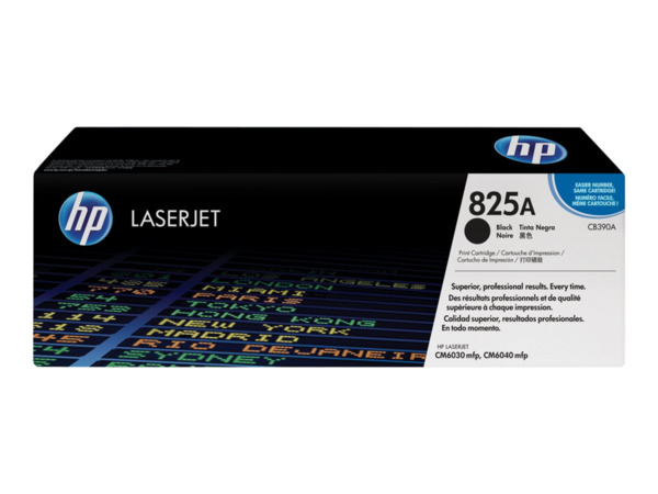 HP CB390A Negro Cartucho de Toner Original - 825A