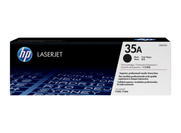 HP CB435A Negro Cartucho de Toner Original - 35A