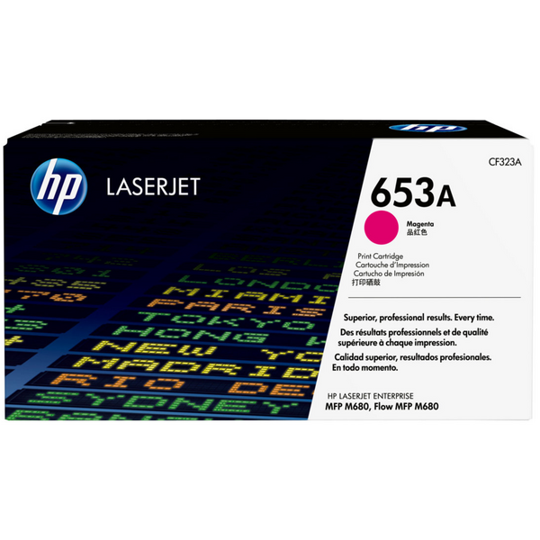 HP CF323A Magenta Cartucho de Toner Original - 653A