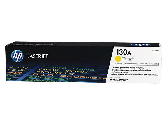 HP CF352A Amarillo Cartucho de Toner Original - 130A