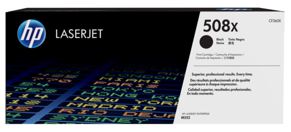 HP CF360X Negro Cartucho de Toner Original - 508X